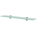 vidaXL Floating Shelf Glass 23.6x7.9 0.3
