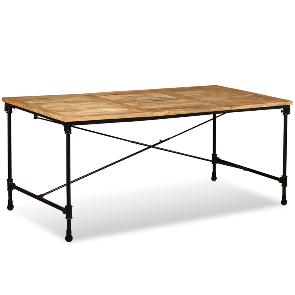 vidaXL Dining Table Solid Mango Wood 70.9