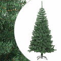 vidaXL Artificial Christmas Tree L 8 ft Green