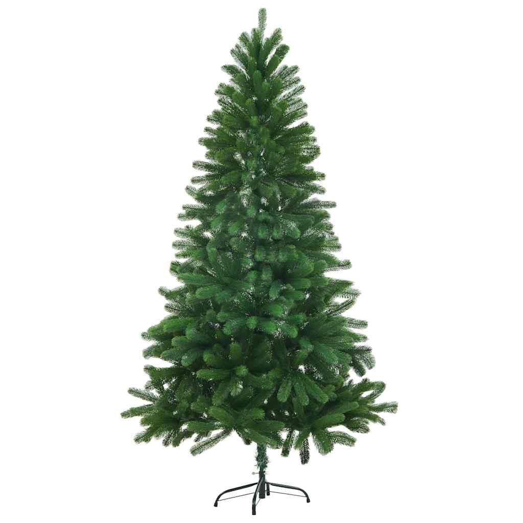 Vidaxl Lifelike Faux Christmas Tree, 5 Ft Green - Indoor/Outdoor Use, Weather And Water Resistant, Durable Pe Material - Easy Assembly With Steel Base