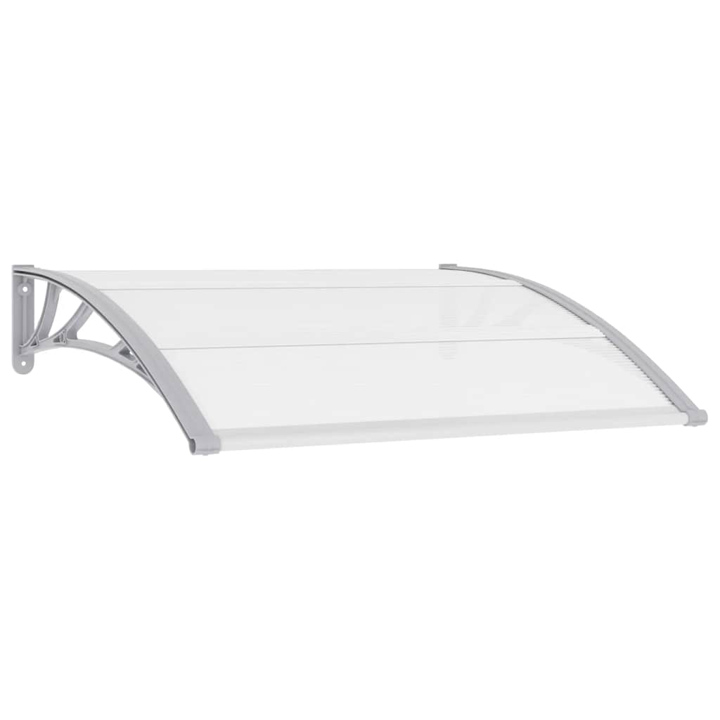 vidaXL Door Canopy Gray 47.2x39.4 PC
