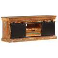 vidaXL TV Cabinet 43.3x11.8x17.7 Solid Reclaimed Wood