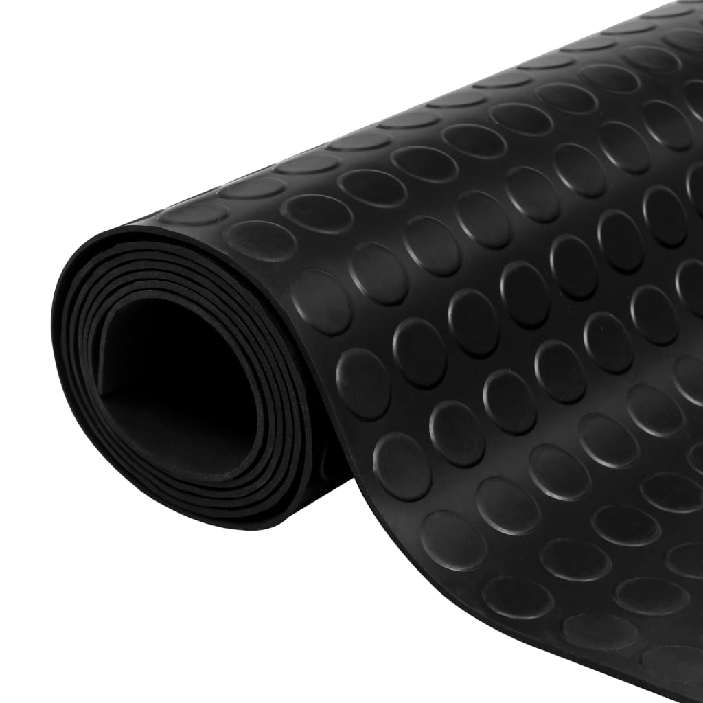 Rubber Floor Mat Anti-Slip with Dots 7' x 3'