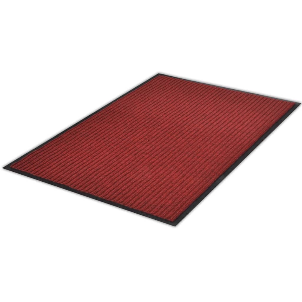 Online Gym Shop Cb18022 Pvc Door Mat44; Red - 2 Ft. 9 In. X 3 Ft. 9 In.