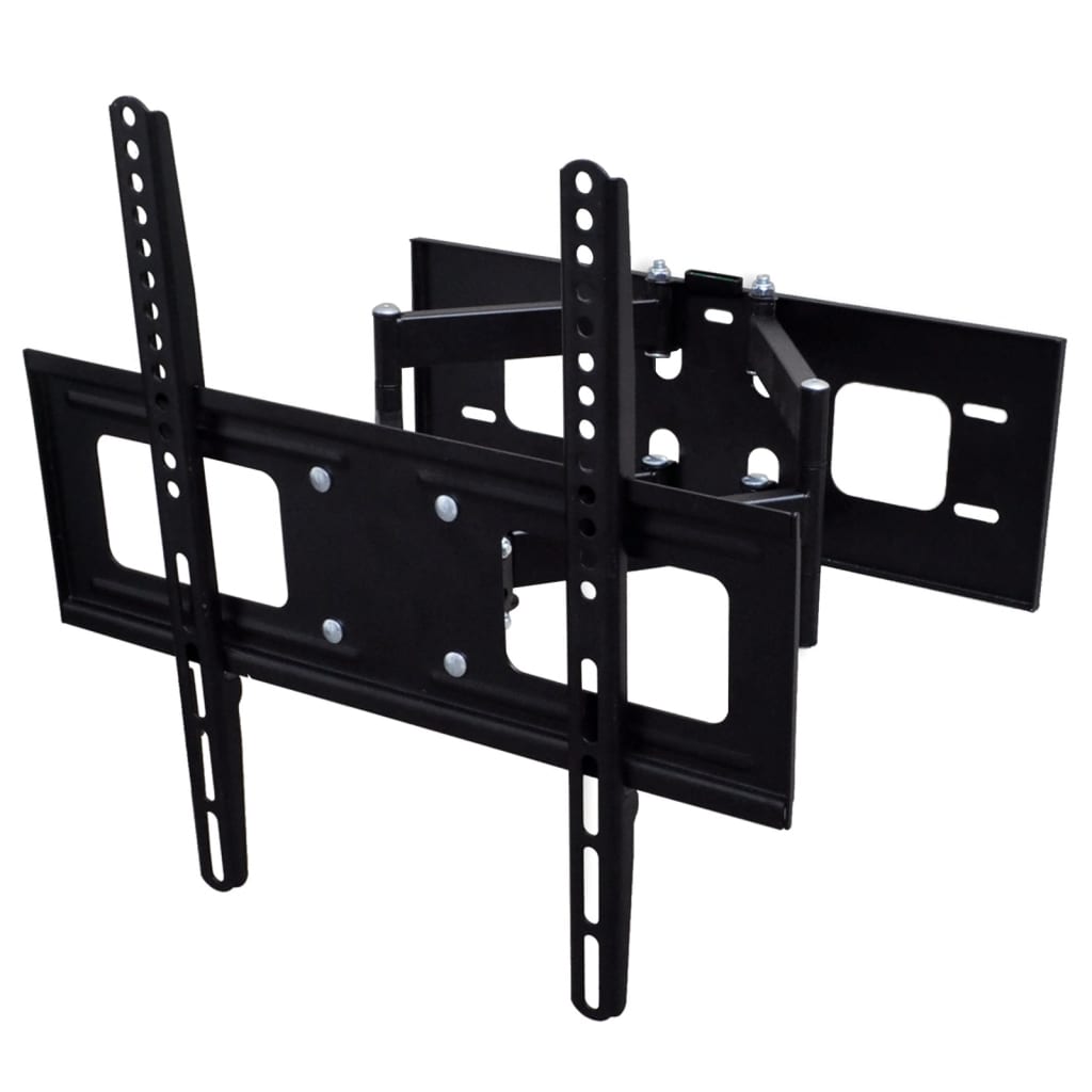 vidaXL Double-arm Tilt/Swivel Wall Mount Bracket 3D 15.7x15.7 for 32 - 55 TV