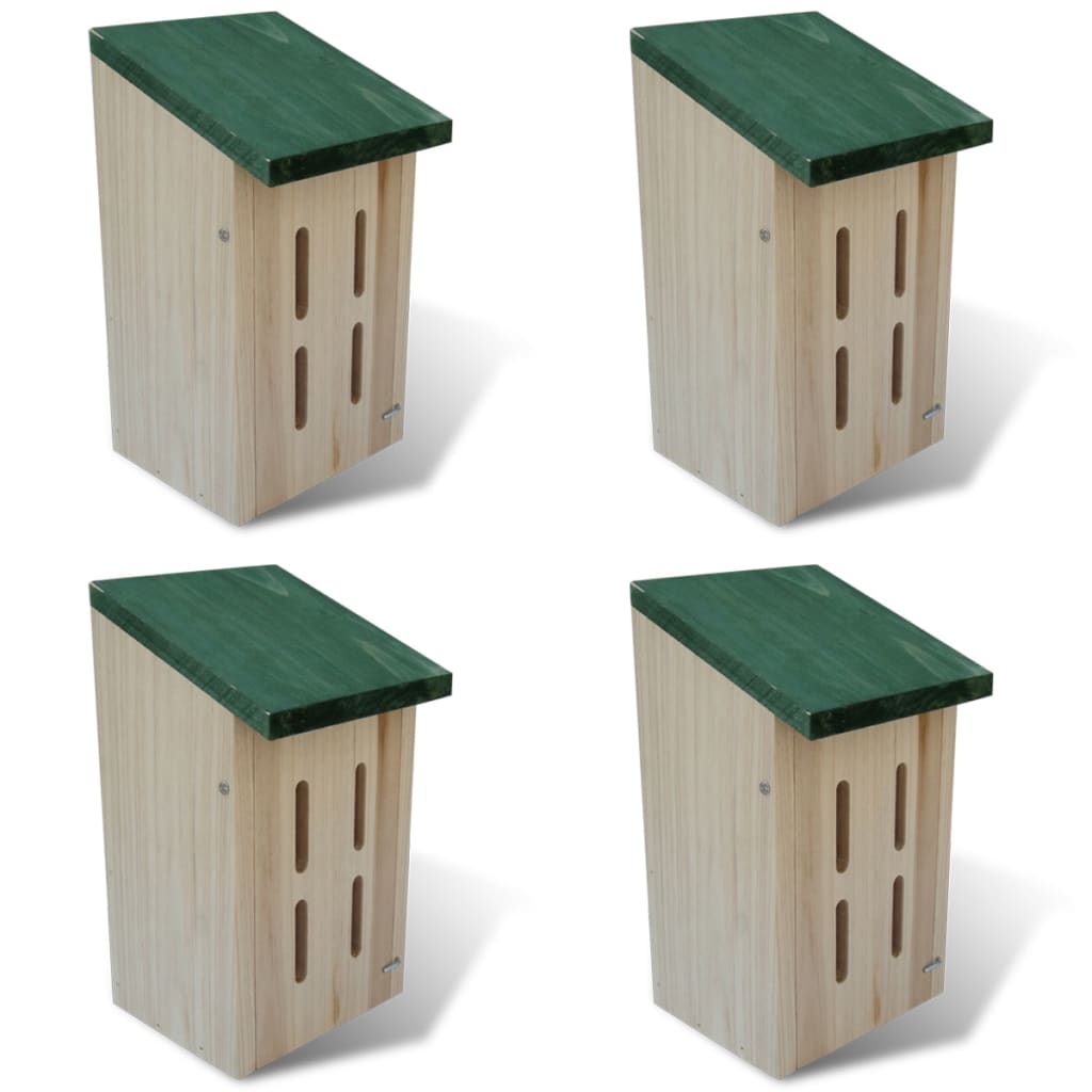 Butterfly House 5.5x5.9x8.7 Set of 4