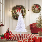 Vidaxl Artificial Christmas Tree With Stand 5 Ft 380 Branches