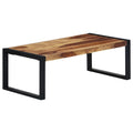 vidaXL Coffee Table 43.3x23.6x15.7 Solid Sheesham Wood