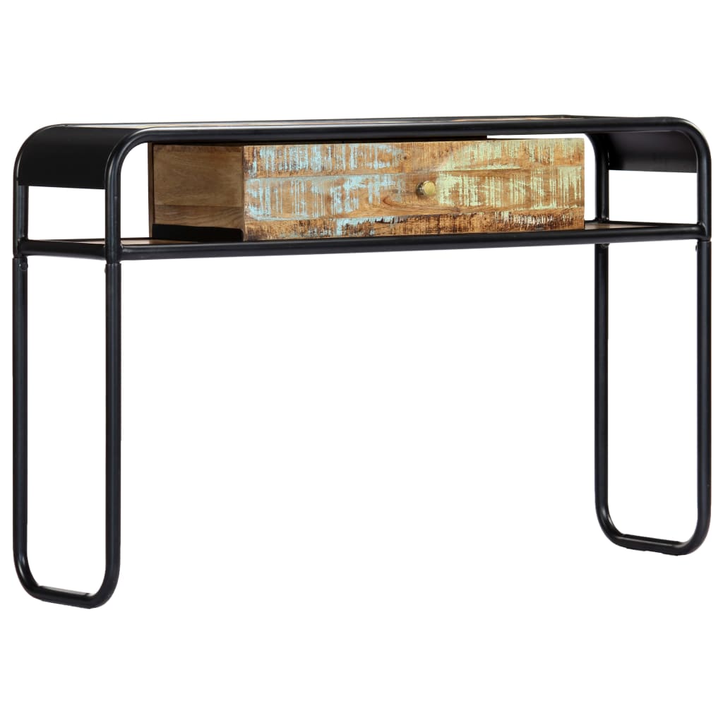 vidaXL Console Table 118x30x75 cm Solid Reclaimed Wood