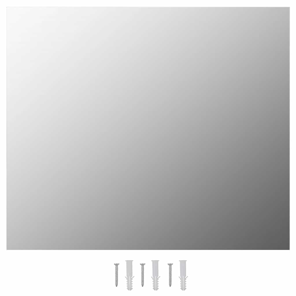 Vidaxl Frameless Mirror 27.6&quot;X19.7&quot; Glass