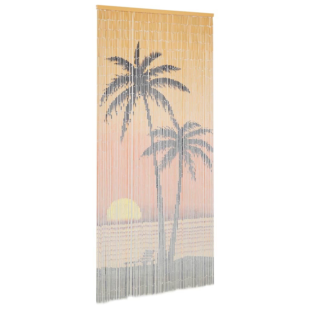 Vidaxl Insect Door Curtain Bamboo 35.4"X78.7"