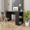 vidaXL Desk Black 43.3x23.6x28.7 Engineered Wood