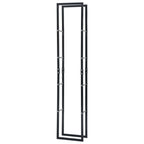 Vidaxl Firewood Rack Black 15.7"X9.8"X78.7" Steel