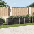 vidaXL Raised Garden Bed 126x15.7x30.3 Galvanized Steel Anthracite