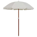 vidaXL Parasol with Steel Pole 70.9 Sand