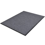 Vidaxl 2X Pvc Door Mats Welcome Mat Rug Front Door Flooring Carpet Living Room Bedroom Office Hallway Entryway Interior Indoor Home Gray