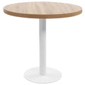 vidaXL Bistro Table Light Brown 31.5 MDF