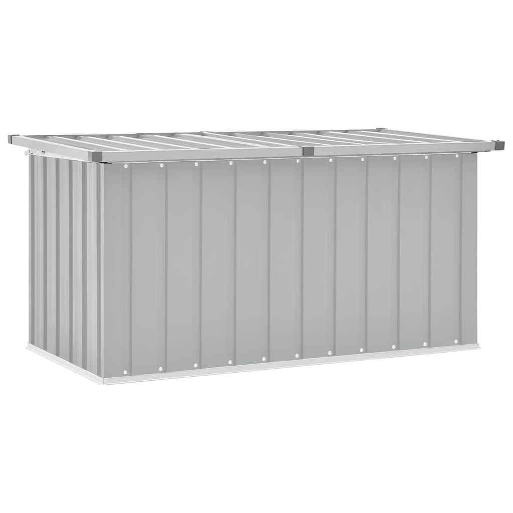 vidaXL Patio Storage Box Gray 50.8x26.4x25.6