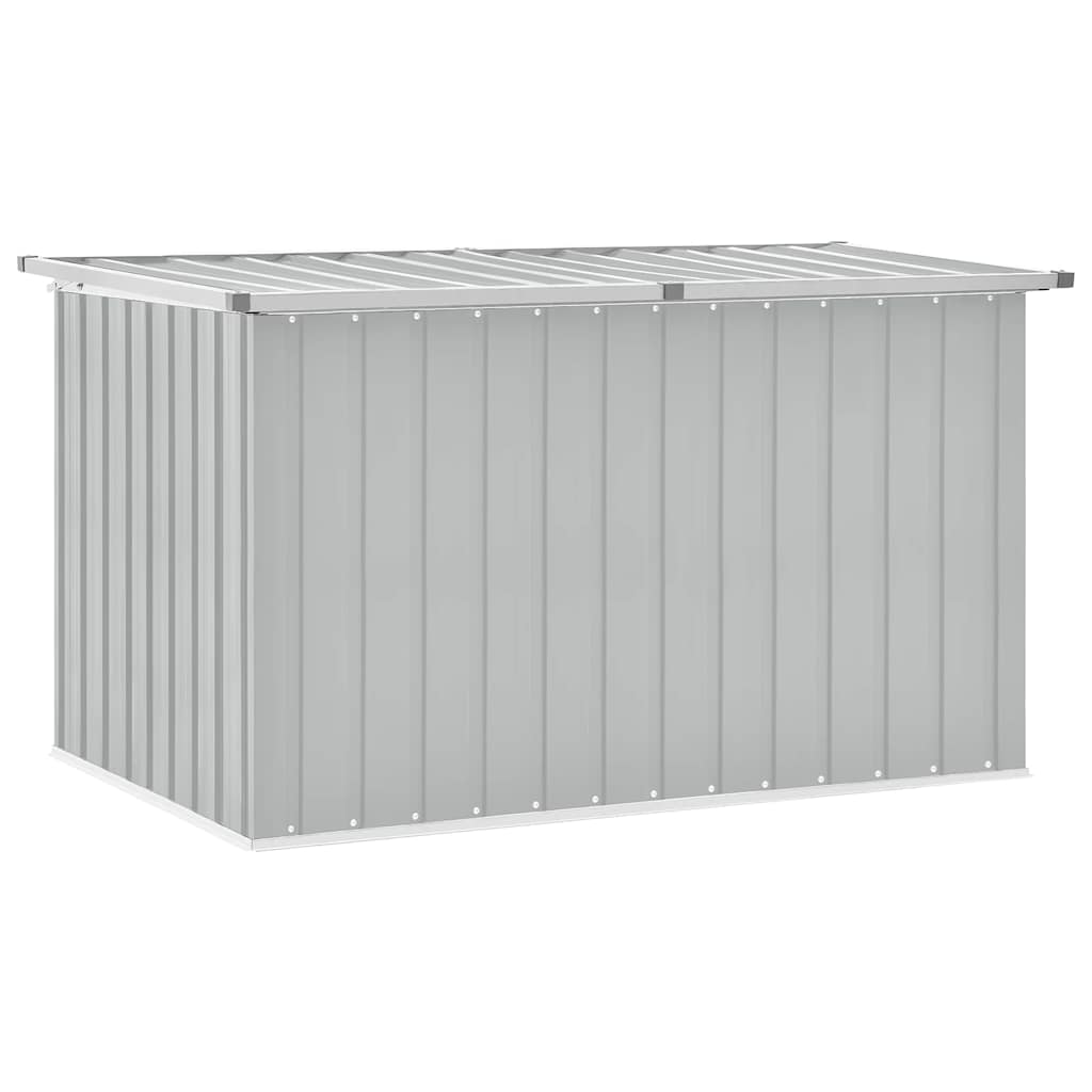vidaXL Patio Storage Box Gray 58.7x39x36.6