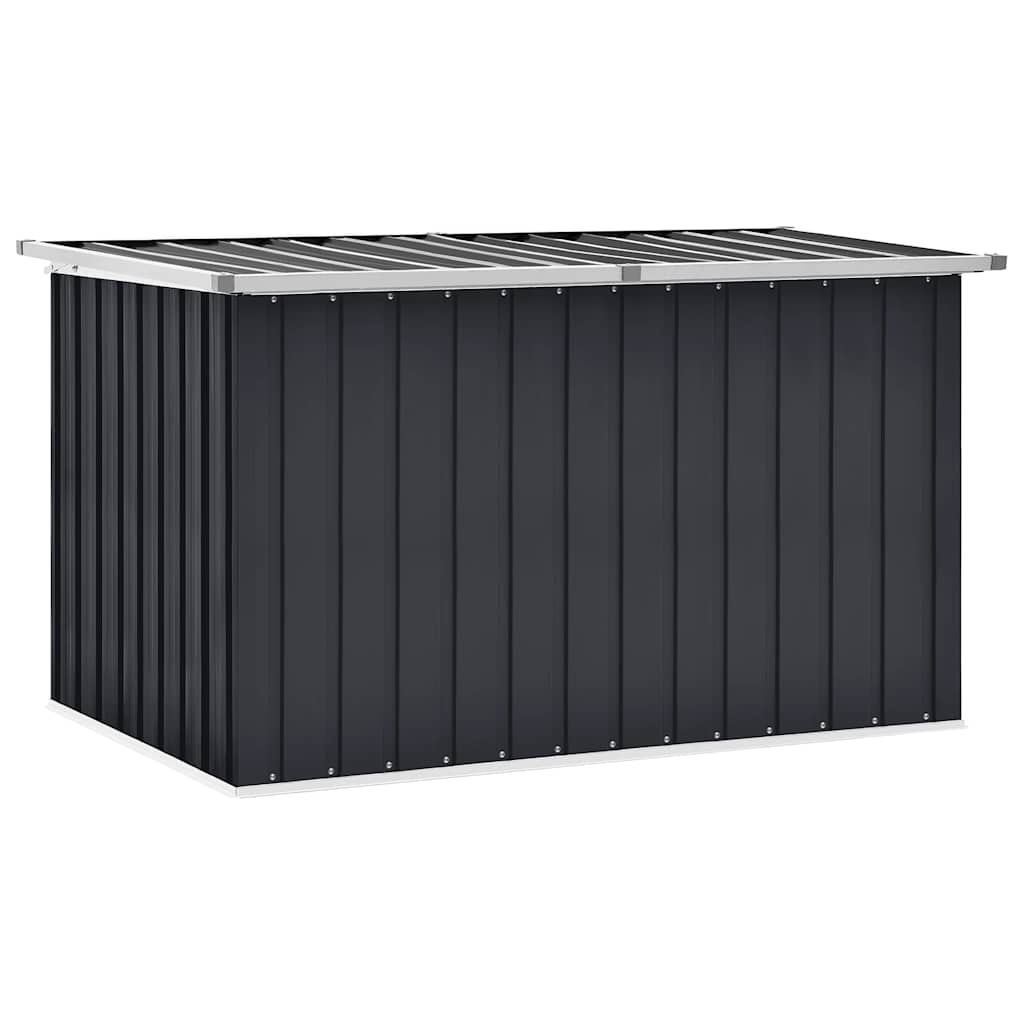 vidaXL Patio Storage Box Anthracite 58.7x39x36.6