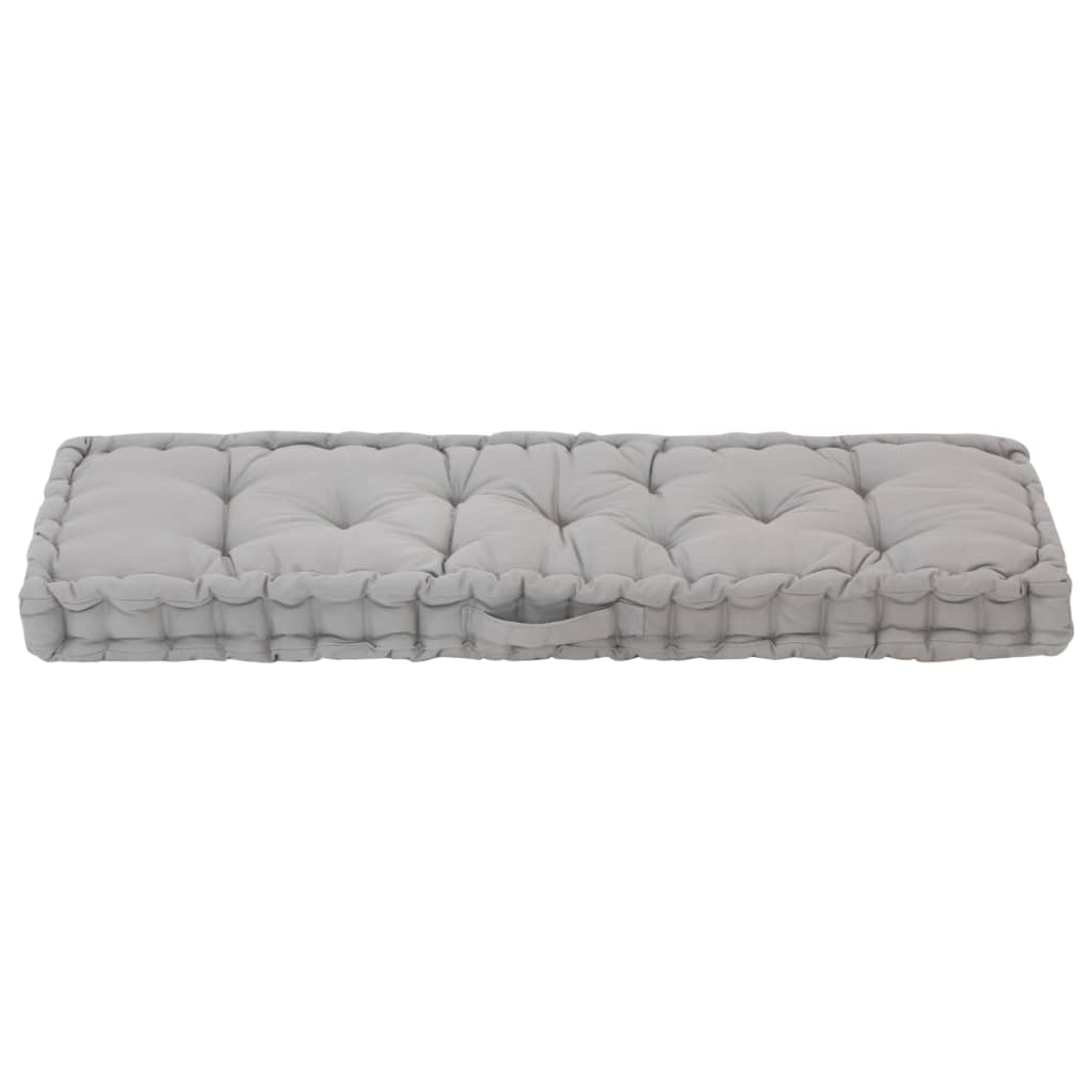 Aisifx Pallet Floor Cushion Cotton 47.2"X15.7"X2.8" Gray