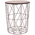 vidaXL Coffee Table Copper ? 47 cm