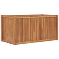 vidaXL Raised Bed 39.4x19.7x19.7 Solid Wood Teak