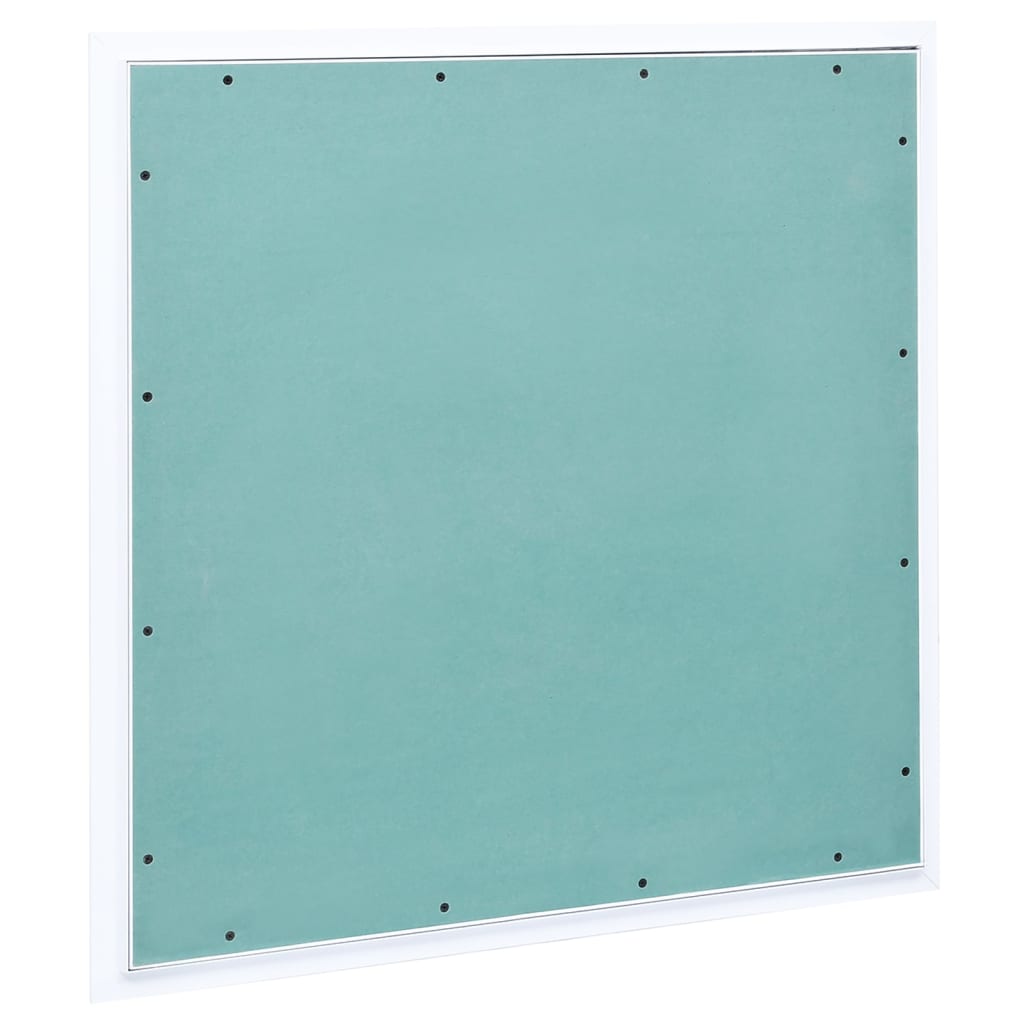 vidaXL Access Panel with Aluminum Frame and Plasterboard 19.7''x19.7''