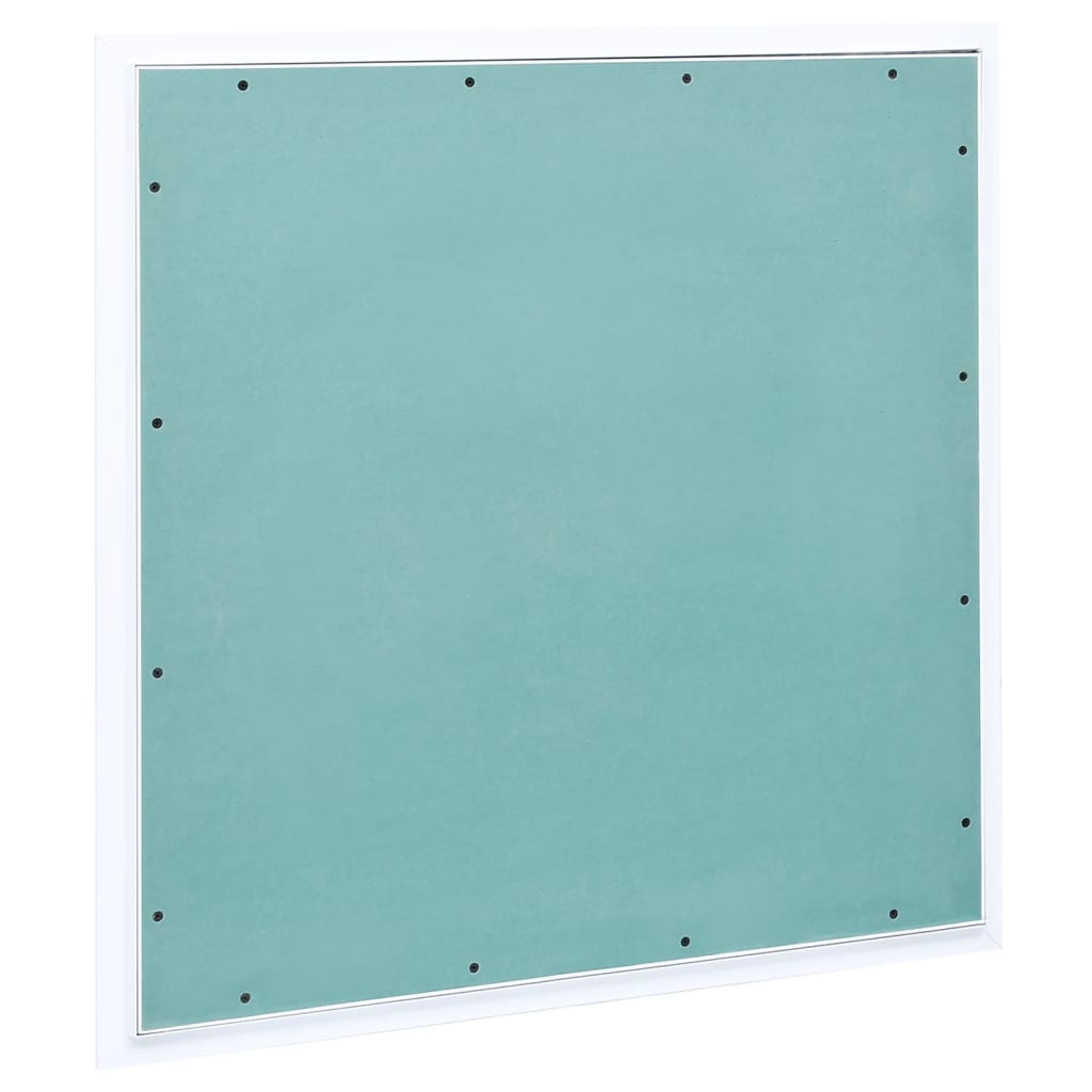 vidaXL Access Panel with Aluminum Frame and Plasterboard 23.6''x23.6''