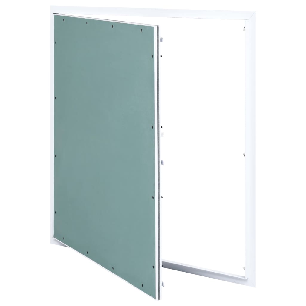 vidaXL Access Panel with Aluminum Frame and Plasterboard 27.6''x27.6''