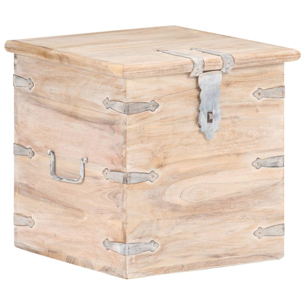vidaXL Chest 15.7x15.7x15.7 Solid Acacia Wood
