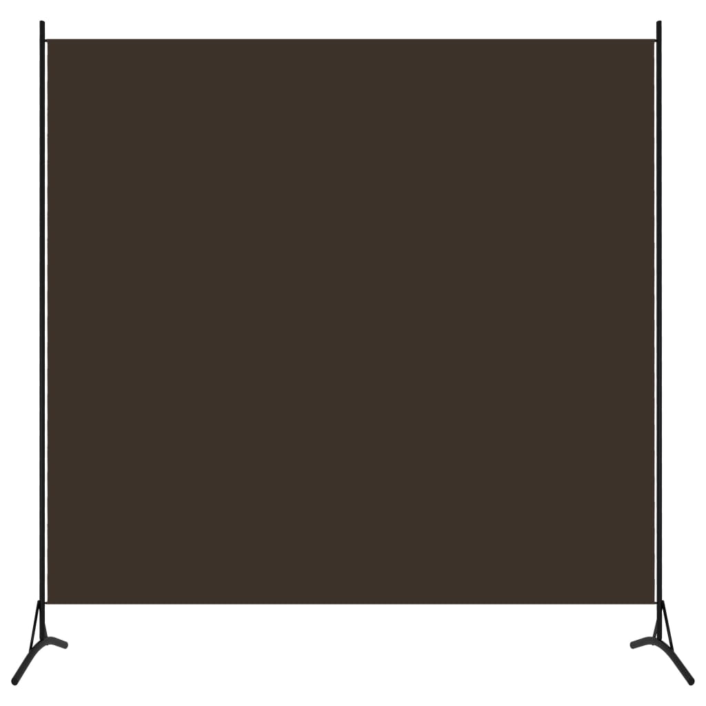 vidaXL 1-Panel Room Divider Brown 68.9x70.9