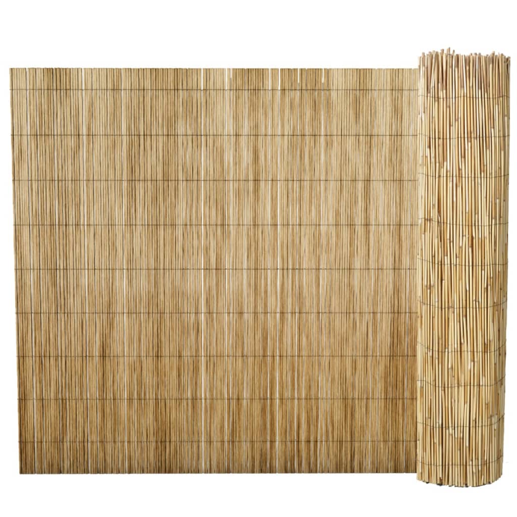 vidaXL Garden Reed Fence 49.2x393.7