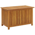 vidaXL Patio Storage Box 35.4''x19.7''x22.8'' Solid Acacia Wood