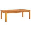 vidaXL Coffee Table 39.4x19.7x13 Solid Acacia Wood