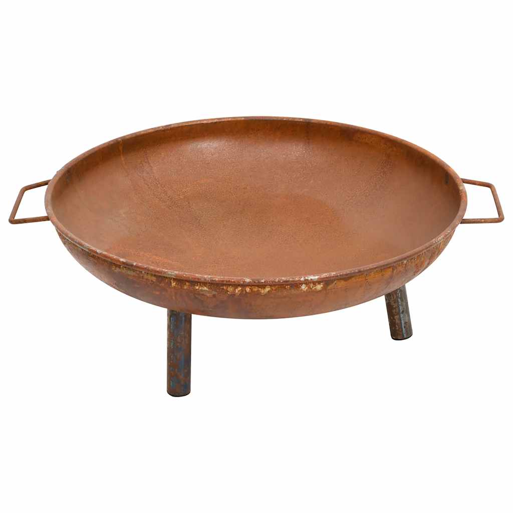 Vidaxl Fire Pit 27.6'X23.2'X11' Steel