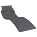 vidaXL Sun Lounger Cushion Anthracite 73.2x22.8x1.2