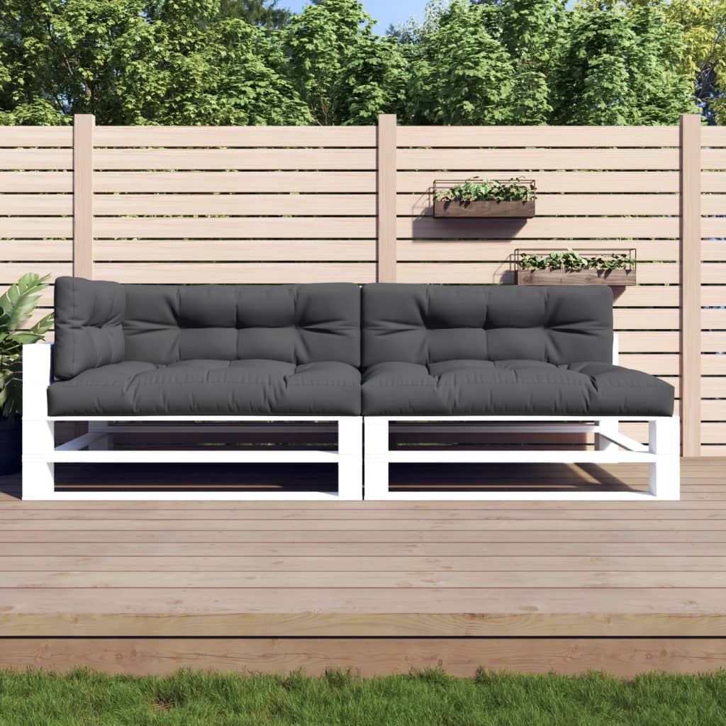 vidaXL Pallet Sofa Cushions 5 pcs Anthracite