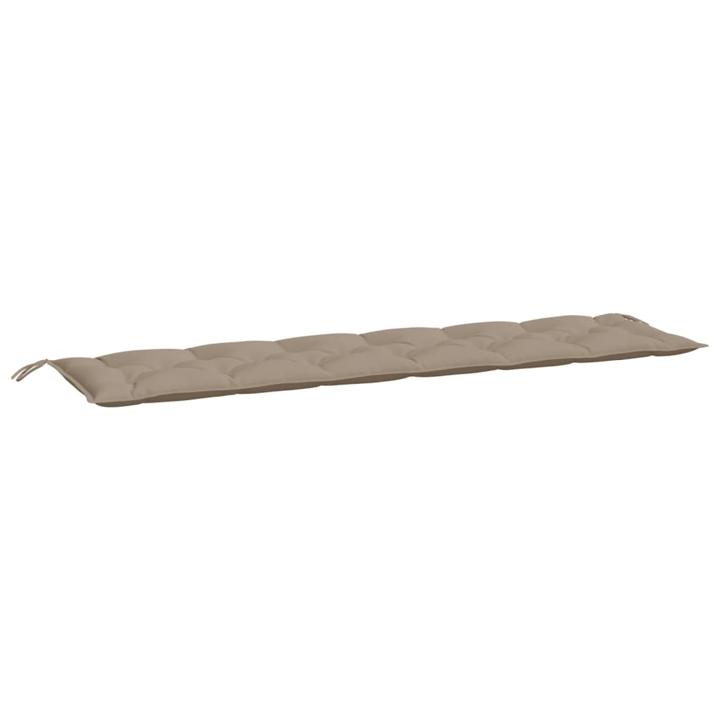 Vidaxl Garden Bench Cushion Taupe 78.7'X19.7'X2.8' Fabric