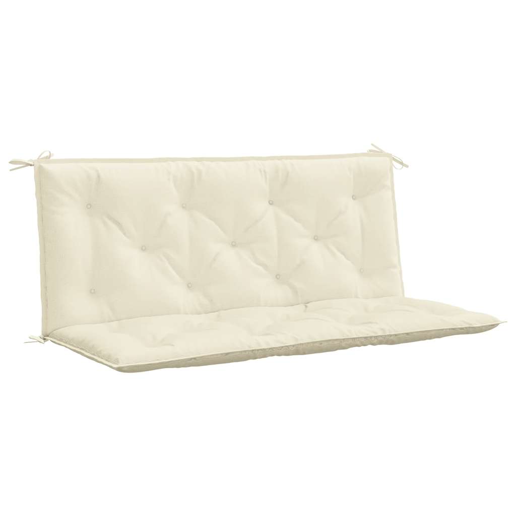 vidaXL Cushion for Swing Chair Cream White 47.2 Fabric