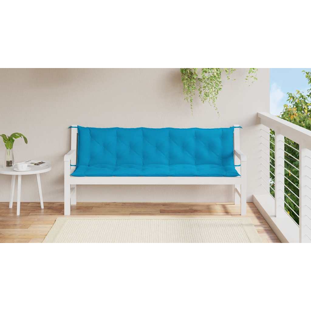 vidaXL Cushion for Swing Chair Light Blue 70.9'' Fabric