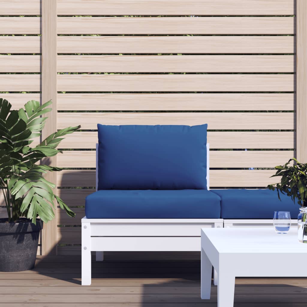 vidaXL Pallet Sofa Cushions 2 pcs Blue Fabric