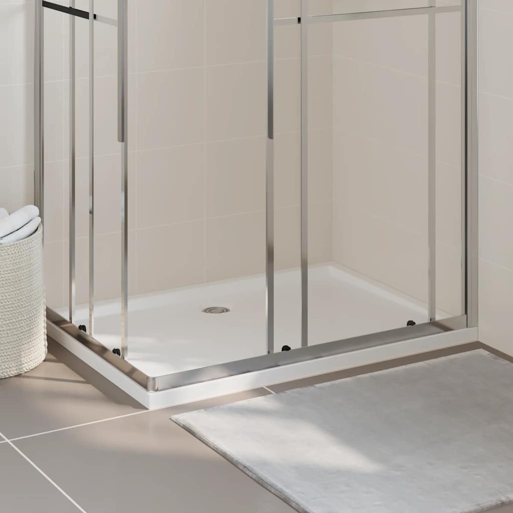 vidaXL Rectangular ABS Shower Base Tray White 31.5x43.3
