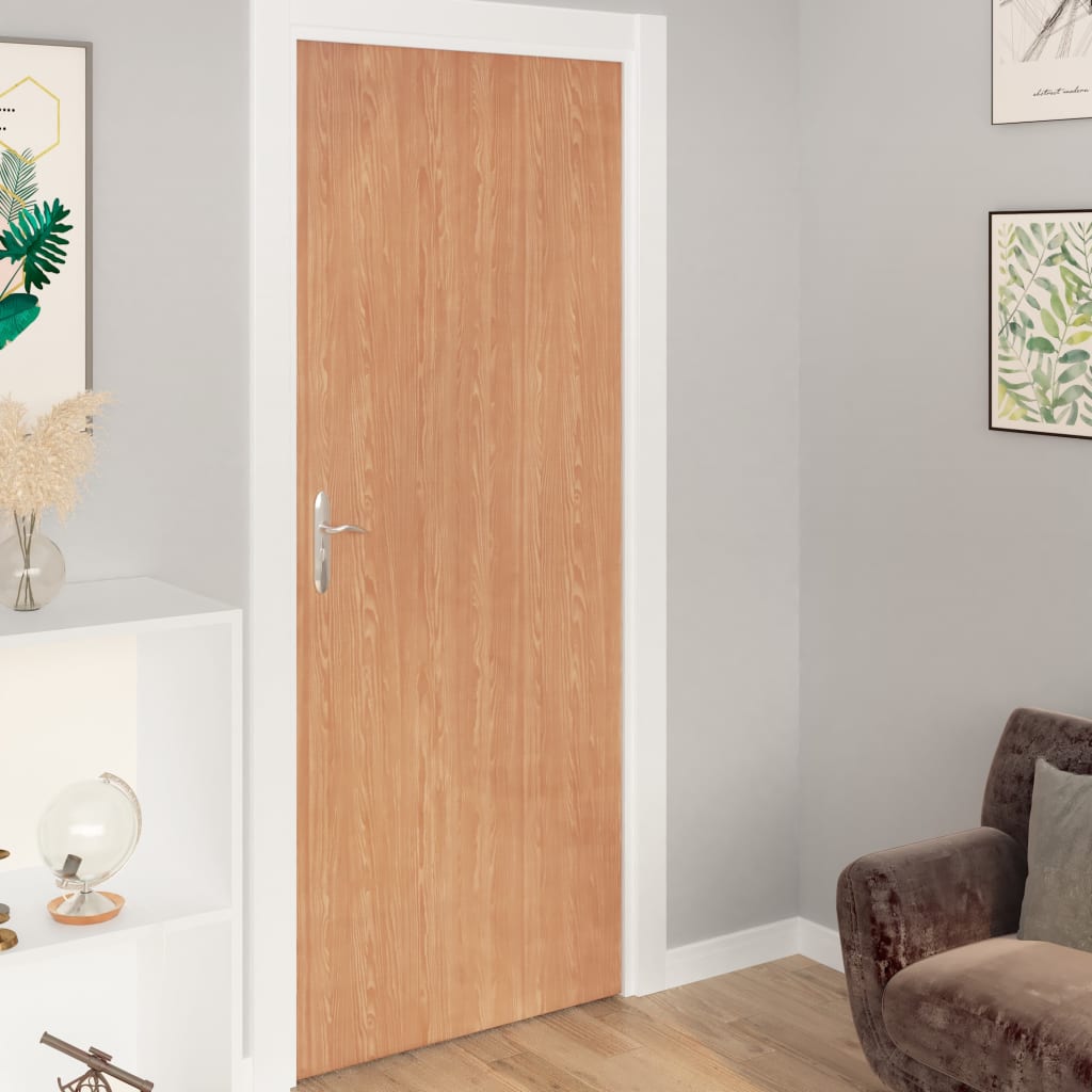 vidaXL Self-adhesive Door Films 2 pcs Ahorn 82.7x35.4 PVC