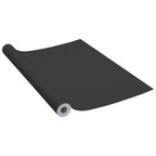 Vidaxl 2X Self-Adhesive Furniture Films Home Garden Indoor Outdoor Terrace Balcony Backyard Window Treatment Adhesive Film Decor Black Pvc
