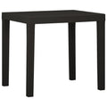 vidaXL Patio Table Anthracite 31.1x25.6x28.3 Plastic