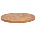 vidaXL Table Top Solid Teak Wood Round 1 15.7