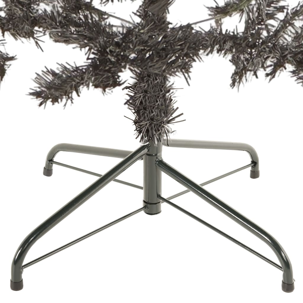 Vidaxl Slim Christmas Tree Black 70.9"