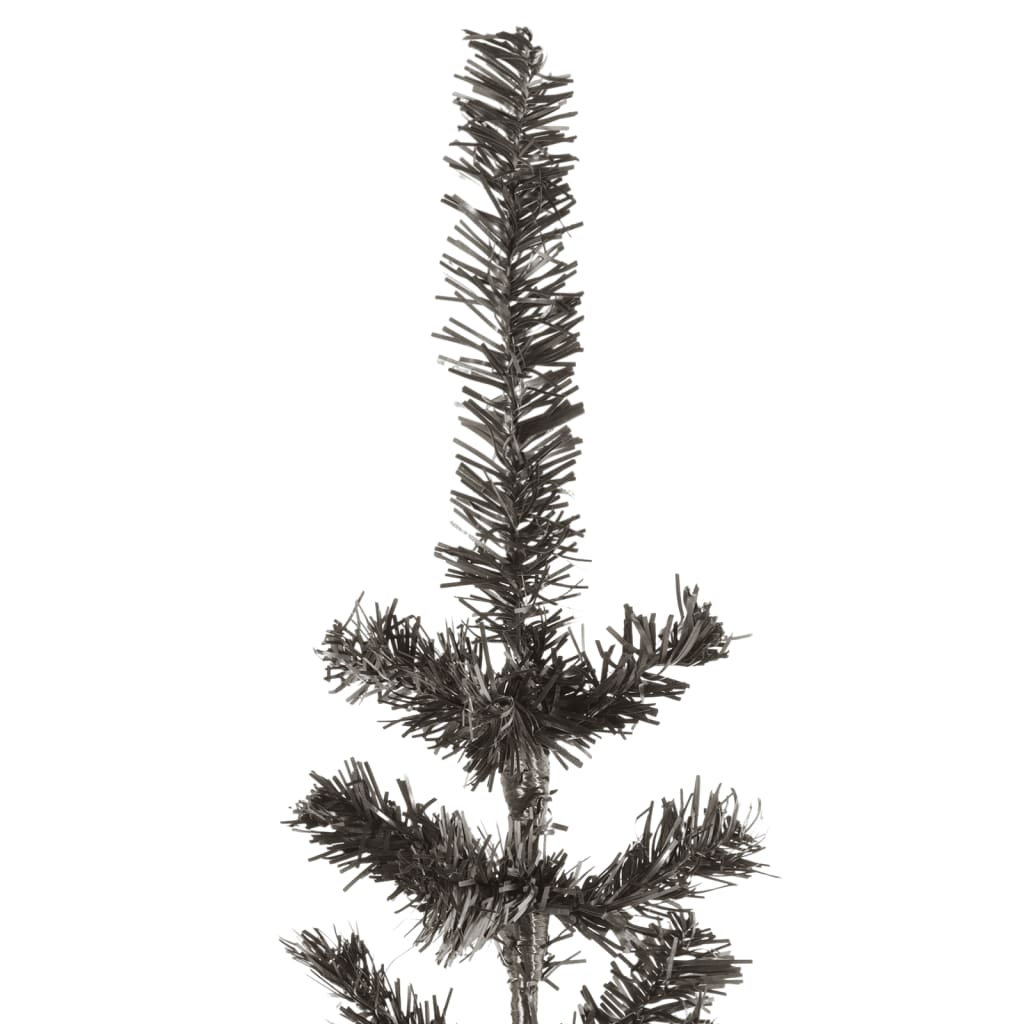 Vidaxl Slim Christmas Tree Black 82.7&quot;