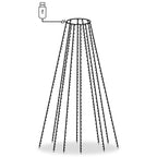 Guirlande Lumineuse D'Arbre De Noël 400 Led Bleu 400 Cm